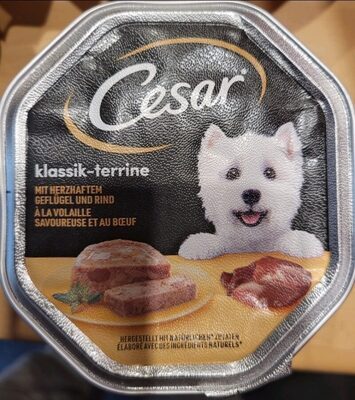 Cesar Klassik-Terrine mit Geflügel und Rind 150g