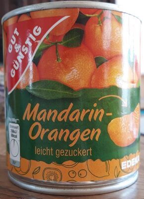 GUT&GÜNSTIG Mandarin-Orangen leicht gezuckert 312g
