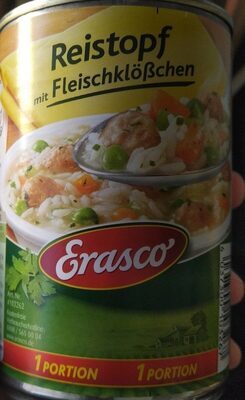 Erasco Reistopf mit Fleischklößchen 400g