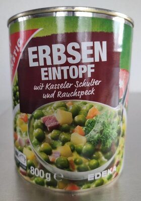 GUT&GÜNSTIG Erbseneintopf mit Kasseler & Rauchspeck 800g