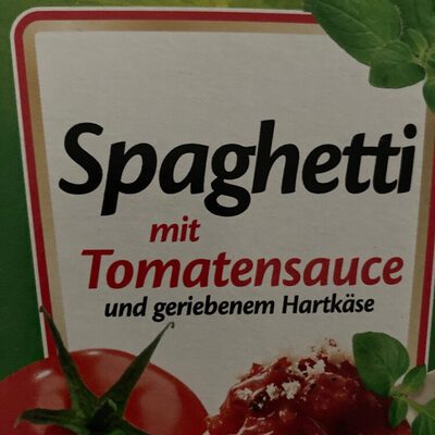 GUT&GÜNSTIG Spaghettigericht m.Tomatensauce&geriebenem Hartkäse 397g