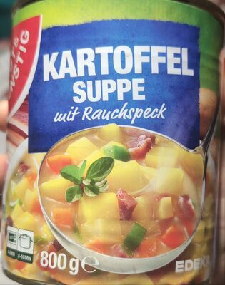GUT&GÜNSTIG Kartoffelsuppe mit Rauchspeck 800g
