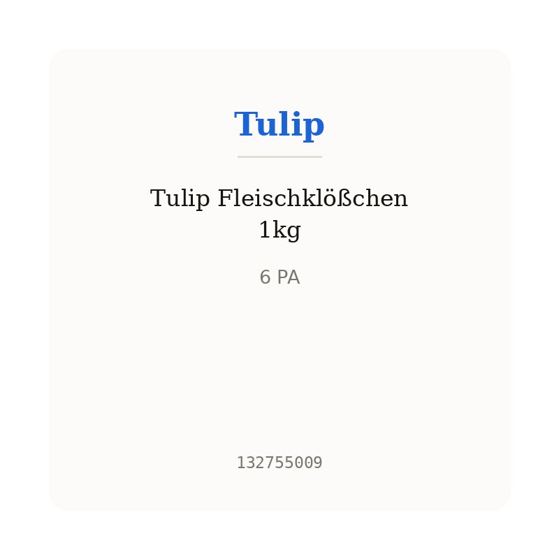Tulip Fleischklößchen 1kg