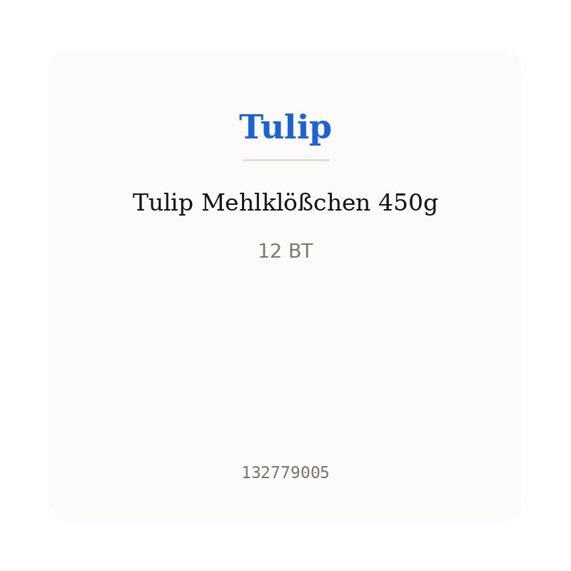 Tulip Mehlklößchen 450g