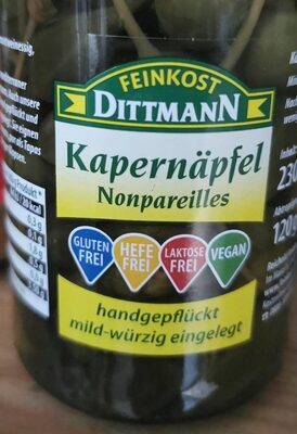 Feinkost Dittmann Kapernäpfel Nonpareilles 230g