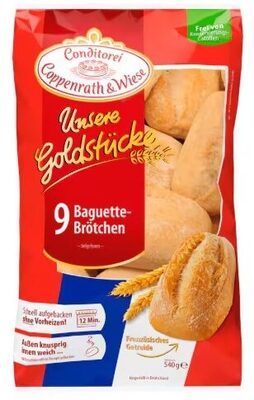 Coppenrath&Wiese Baguettebrötchen 9ST 540g
