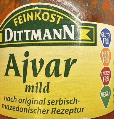 Feinkost Dittmann Ajvar Mild 340ml