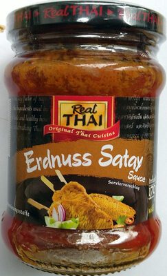 Real Thai Erdnuss Satay Sauce 170ml