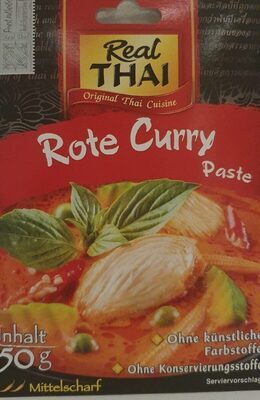Real Thai Rote Curry Paste 50g