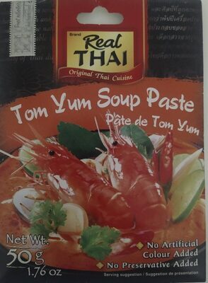 Real Thai Tom Yum Paste 50g