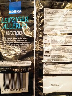 EDEKA Herzstücke Leipziger Allerlei 1000g
