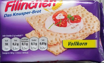 Filinchen Knusper-Brot Vollkorn 75g