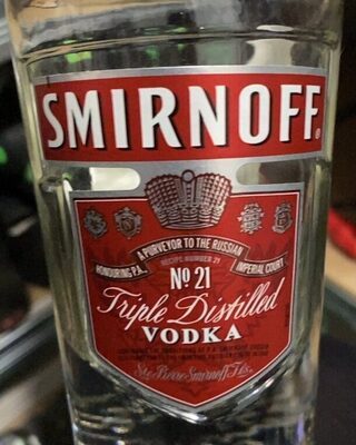 Smirnoff No.21 Red Label Premium Vodka 37,5% 0,7l