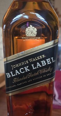 Johnnie Walker Black Label Blended Scotch Whisky 12 Years Old 40% 0,7l