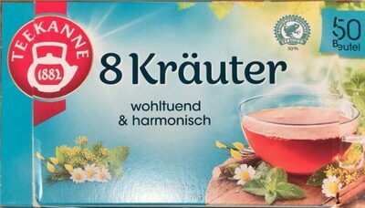 Teekanne 8-Kräuter 50ST 100g