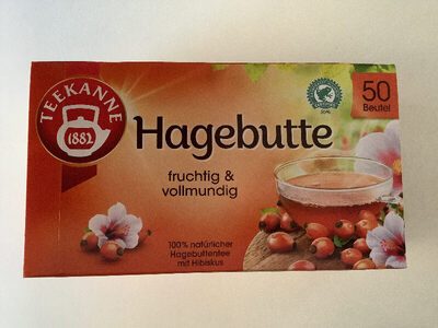 Teekanne Hagebutte 50ST 175g