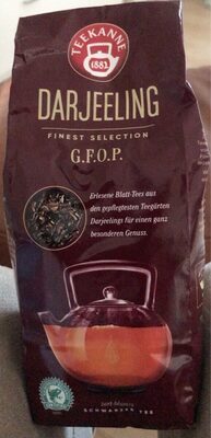 Teekanne Schwarztee Darjeeling Rainforest Alliance 250g