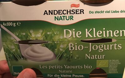 Bio Bayern Andechser Natur Joghurt mild 3,8%4x100g