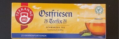 Teekanne Ostfriesen Teefix Rainforest Alliance Kanne 25ST 70g