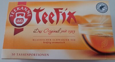 Teekanne Teefix Rainforest Alliance 50ST 87,5g