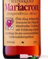 Mariacron Weinbrand 36% 0,7l