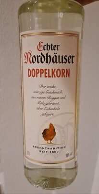 Echter Nordhäuser Doppelkorn 38% 0,7l