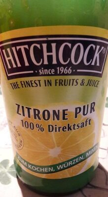 Hitchcock Zitronensaft 0,5l EW