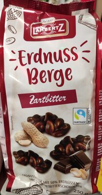 Lambertz Erdnussberge zartbitter 250g