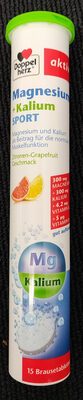 Doppelherz Magnesium+Kalium Sport Brausetabletten 15ST 99g