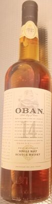 OBAN West Highland Single Malt 14Years Old 43% in Geschenkpackung 0,7l