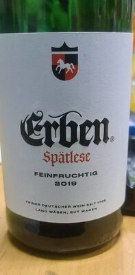 Erben Spätlese weiß Rheinhessen lieblich 0,75l