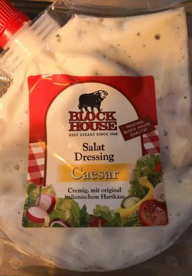 Block House Caesar Salat Dressing mit original Grana Padano 250ml