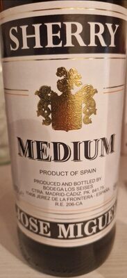 Jose Miguel Sherry Medium 15% 0,75l