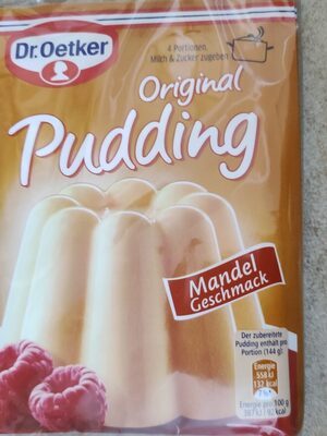 Dr.Oetker Original Mandel Pudding für 3x500ml 3ST 111g