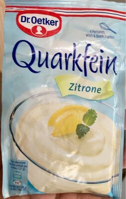 Dr.Oetker Quarkfein Zitrone für 200ml 57g