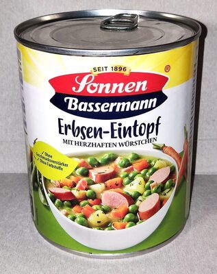 Sonnen Bassermann Erbsentopf mit herzhaften Würstchen 800g