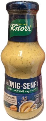 Knorr Schlemmersauce Honig-Senf-Dill 250ml