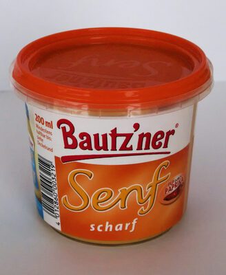 Bautzner Scharfer Senf 200ml
