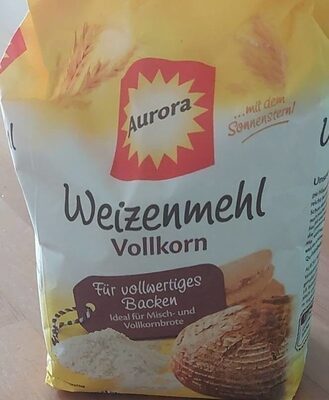 Aurora Weizenvollkorn Mehl 1kg