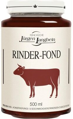 Jürgen Langbein Rinder Fond 500ml