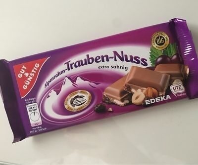 GUT&GÜNSTIG Trauben Nuss 100g