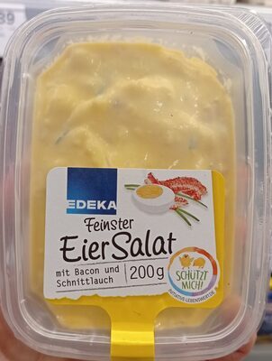 EDEKA Herzstücke Feinster Eiersalat mit Bacon&Schnittlauch 200g