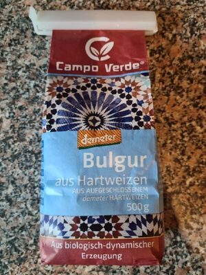 Demeter Campo Verde Bulgur aus Hartweizengrieß 500g