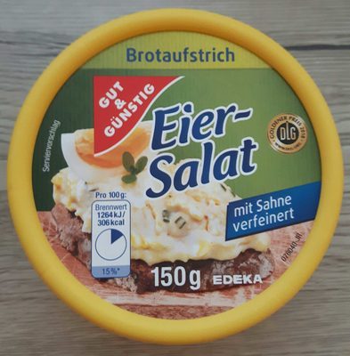 GUT&GÜNSTIG Brotaufstrich Ei Schnittlauch 150g