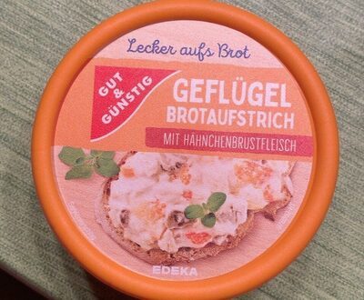 GUT&GÜNSTIG Brotaufstrich Geflügel 150g