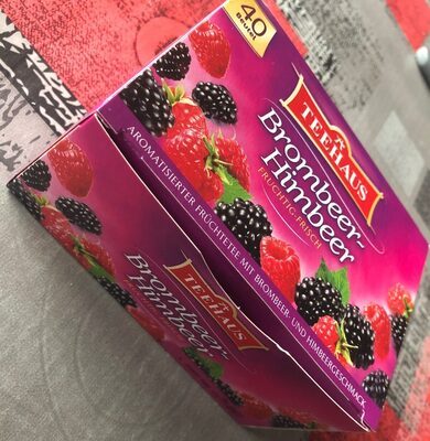 Teehaus Früchtetee Brombeer-Himbeer 40ST 90g