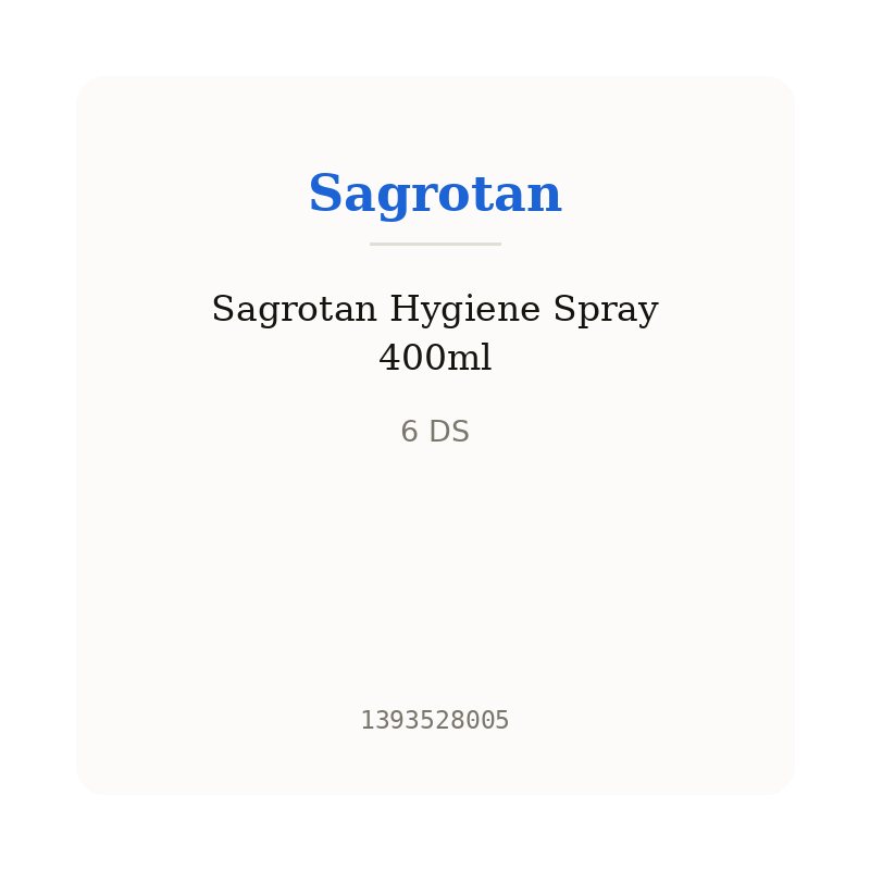 Sagrotan Hygiene Spray 400ml