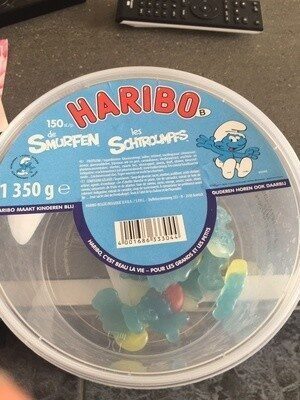 Haribo Schlümpfe 150Stück 1350g