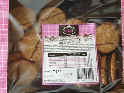 Gille Schoko Hafertaler 525g