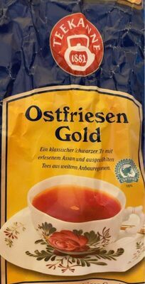 Teekanne Ostfriesen Gold Rainforest Alliance 500g